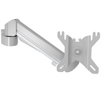 Elevate Monitor Arm 56 - 8-14 kg, gasfjädrad, skenmonterad, silver